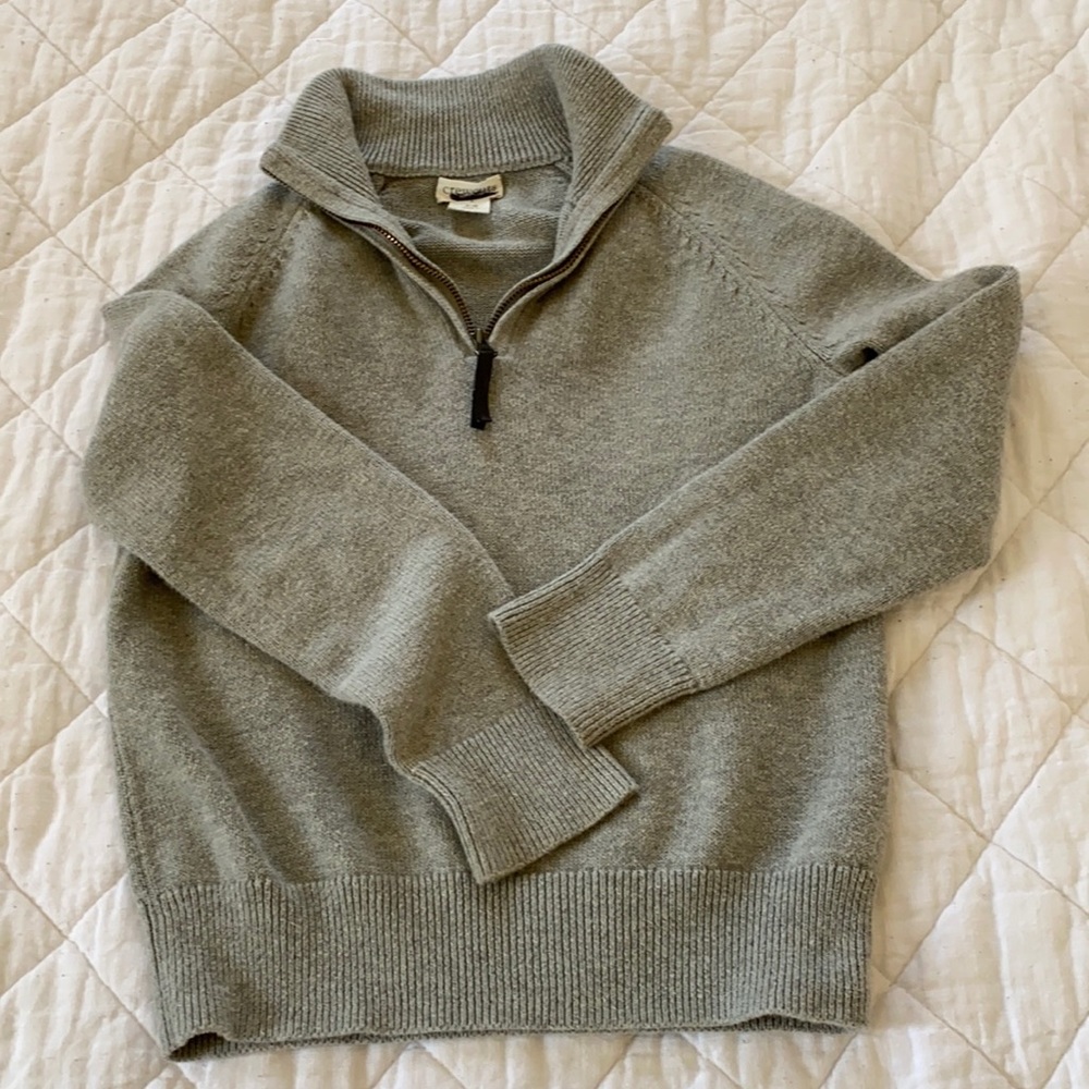 Crewcuts half zip sweater. Boys size 4-5. EUC